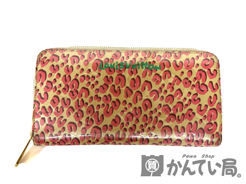 ☺︎︎LOUIS VUITTON コインケース モノグラムヴェルニレオパード ルイ