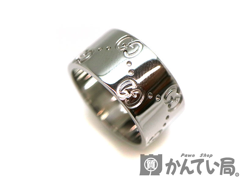 GUCCIグッチ750 (K18WG 18金)リング 9.0mm8.69g10号 GUCCIグッチ750 (K18WG 18金)リング 9.0mm8.69g10号 - メルカリ
