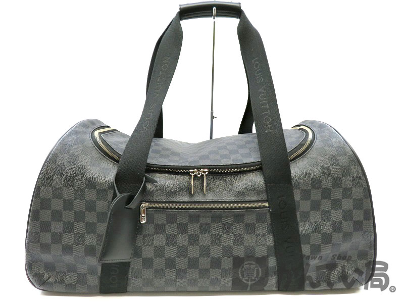 LOUISVUITTON【ルイヴィトン】 N23000 ネオ・エオール55 ダミエ グラフィット ボストンバッグ トロリー 旅行用 トラベル 大き目 メンズ 【中古】 USED【8】 質屋 かんてい局細畑店 h19-1987