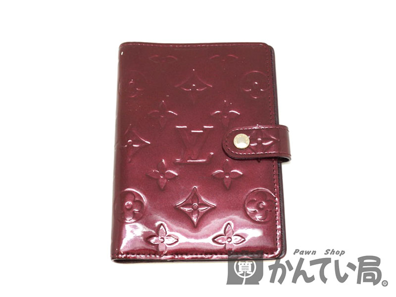 LOUIS VUITTON ルイヴィトン ヴェルニ 手帳カバー 赤 ルイヴィトン