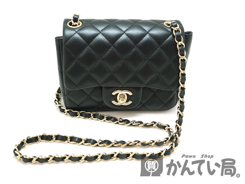 質屋かんてい局オンラインショップ Chanel シャネル A35200 ミニマトラッセチェーンバッグ ショルダーバッグ 鞄 カバン 黒 レザー ゴールド金具 中古 Used 8 質屋 かんてい局北名古屋店 N19 6010