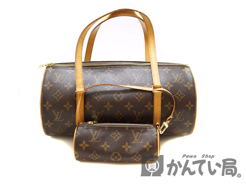 LOUISVUITTON【ルイヴィトン】　M51385 　パピヨン30　モノグラムキャンバス　筒状　鞄　かばん　レディースバッグ　ポーチ付き　【中古】　 USED-6　質屋　かんてい局北名古屋店　n19-6829