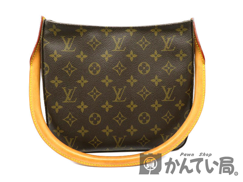 質屋かんてい局オンラインショップ Louisvuitton ルイヴィトン M ルーピングmm モノグラム 小さめ レディース バッグ 鞄 ブラウン ショルダーバッグ 中古 Used 6 質屋 かんてい局細畑店 H