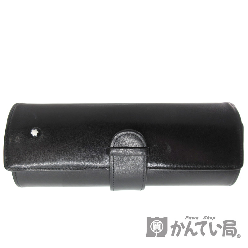 Montblanc 147のレザー ケース ブラック