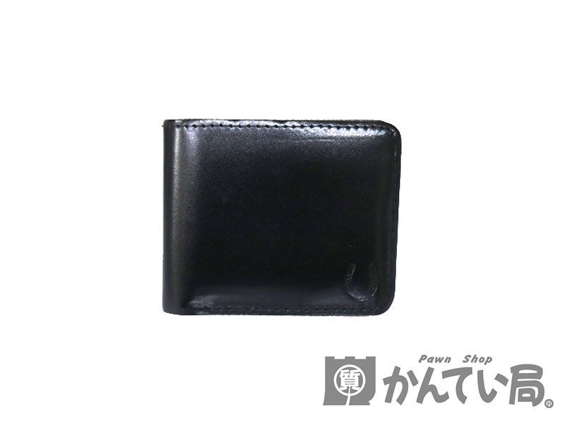 質屋かんてい局オンラインショップ Urban Research アーバンリサーチ 2つ折り 財布 ブラック系 レザー 小銭入れ メンズ 中古 Used 6 質屋かんてい局 小牧店 C 531