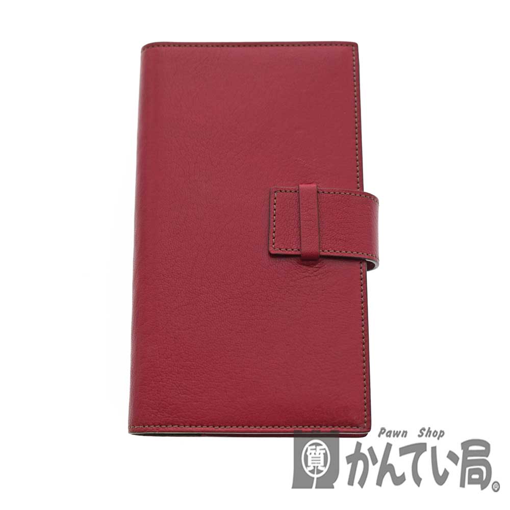 CARTIER【カルティエ】手帳カバー L3001055 レザー ピンク系 シルバー金具 メモ帳 レディース レフィル付【中古】USED-6 質屋 かんてい局北名古屋店 n20-870