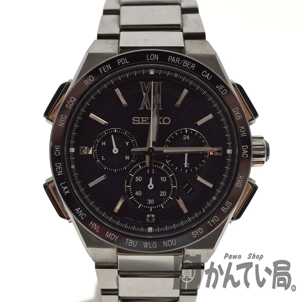 質屋かんてい局オンラインショップ Seiko セイコー Saga9 ブライツ チタン 腕時計 電波ソーラー メンズ シンプル ビジネス 軽量 頑丈 中古 Used 8 質屋かんてい局北名古屋店 N 1139