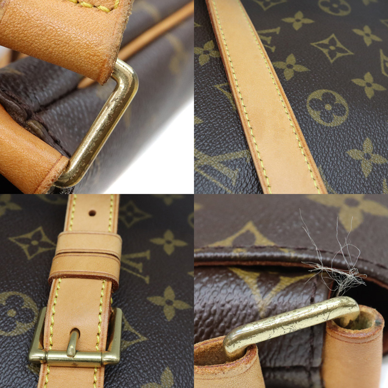 質屋かんてい局オンラインショップ / LOUIS VUITTON【ルイ ヴィトン】 M51256 ミュゼット ショルダーバッグ モノグラムキャンバス/PVC  ブラウン系/茶色系 レディース【中古】USED-6 質屋 かんてい局茜部店 A23-26