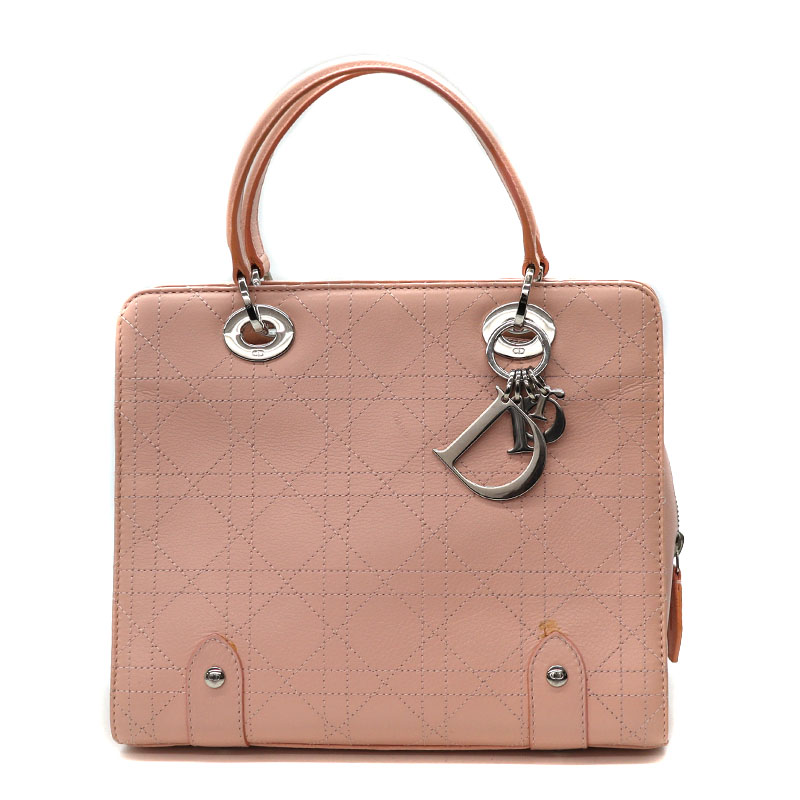 Dior ブラウンキャンバスハンドバッグ クリスチャン・ディオール Christian Dior トロッター トート