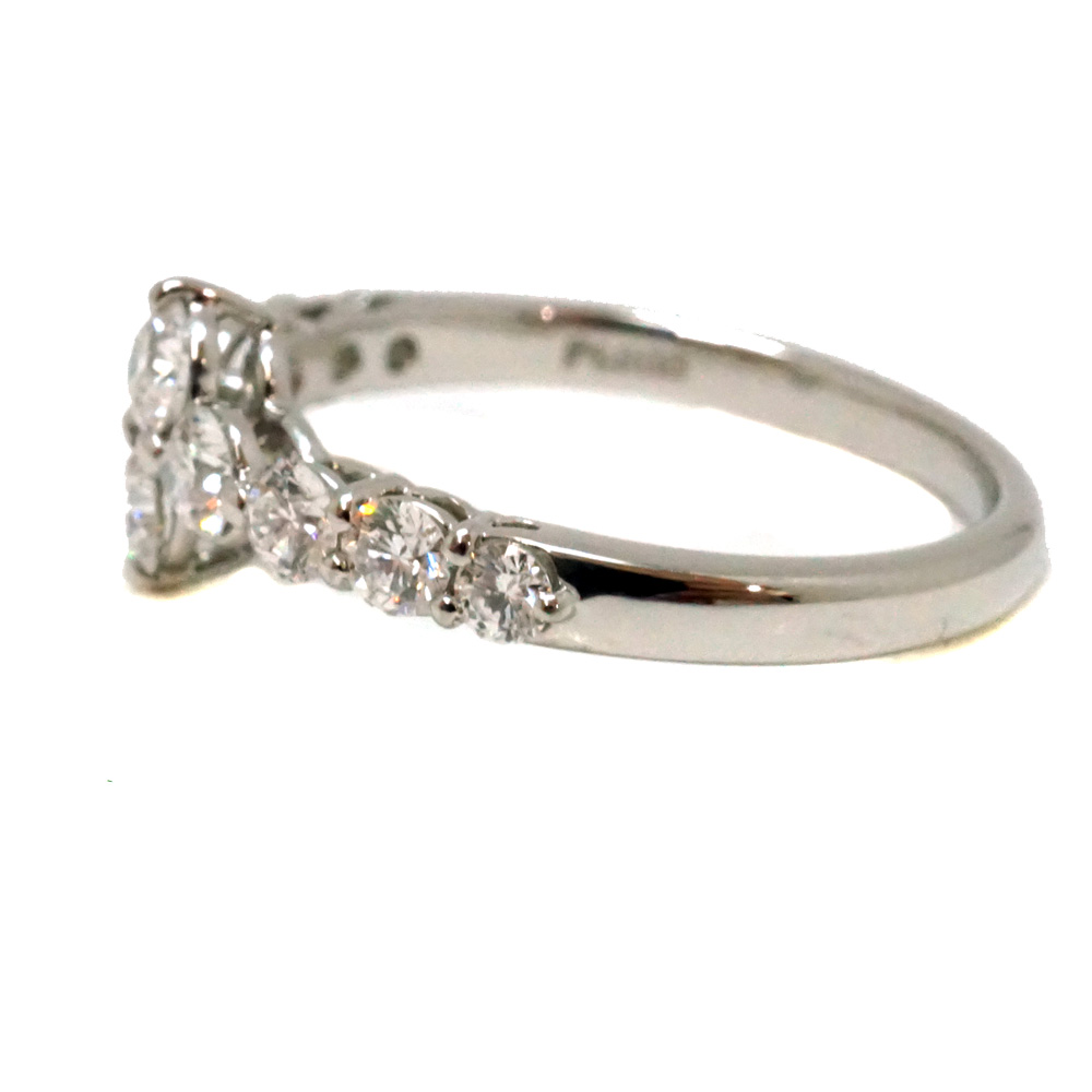 中古美品 Pt900プラチナリング 6g 古恵良販売 - プラチナ｜Yahoo