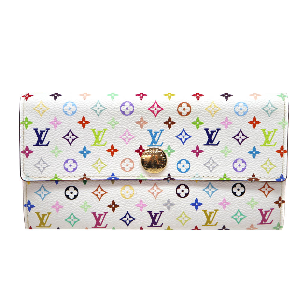 ルイヴィトン Louisvuitton M93532 ポルトフォイユ・サラ 長財布 モノグラム マルチカラー【中古】