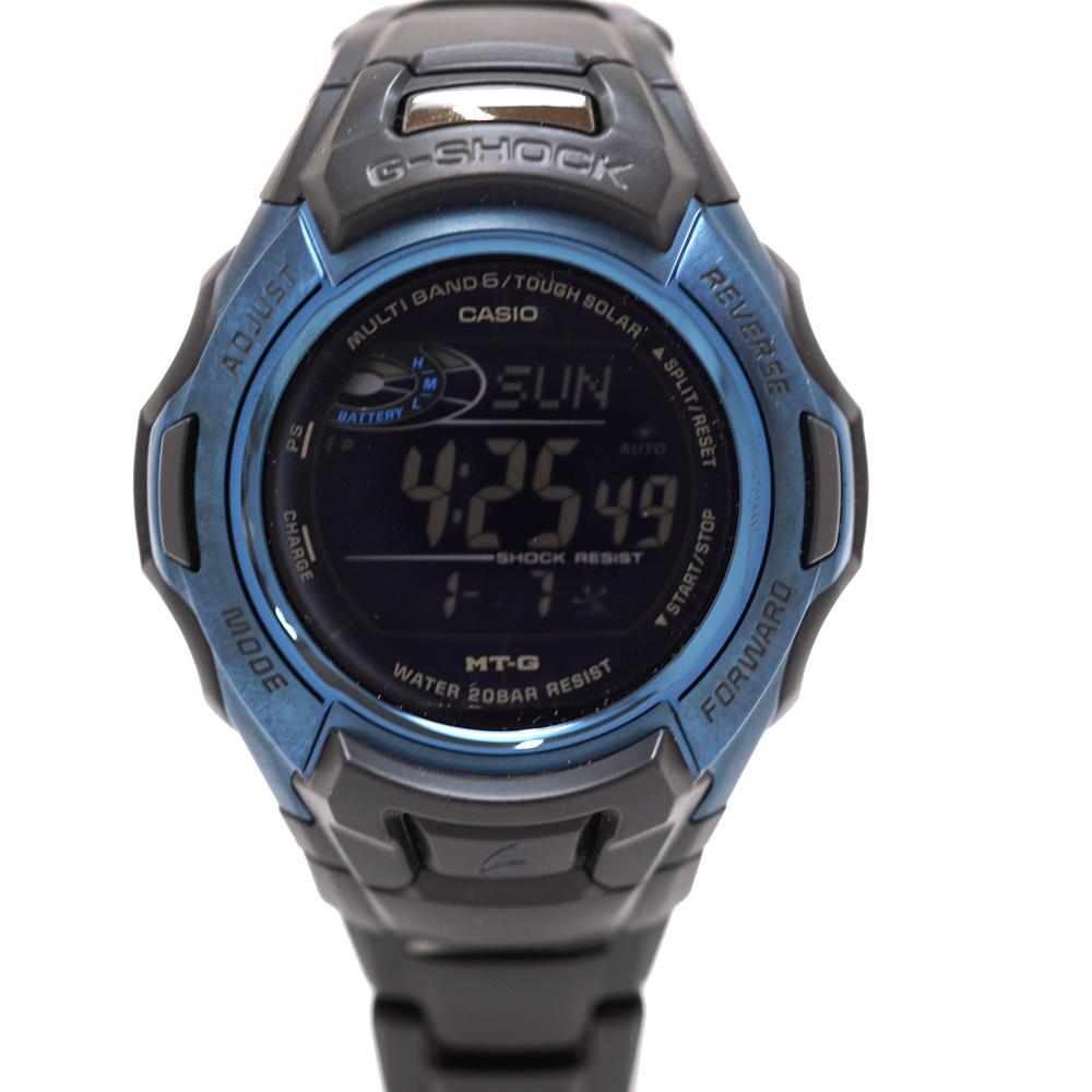 カシオ Casio MTG-M900BD G-SHOCK ブラック ブルー 腕時計【中古】