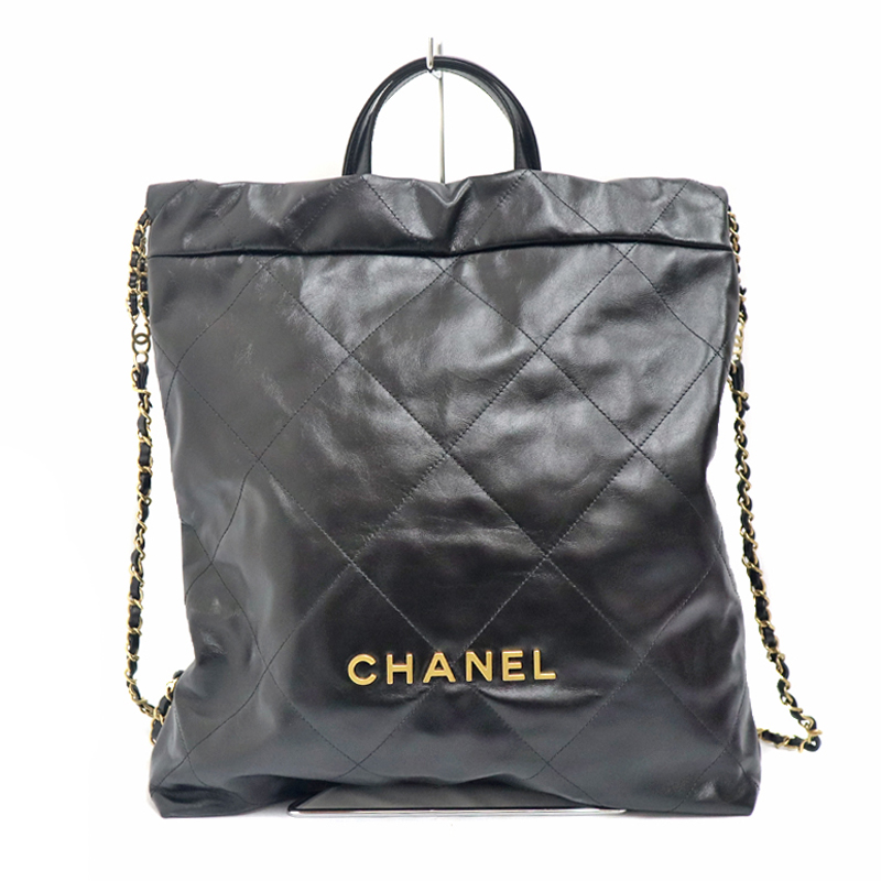 シャネル Chanel AS3313 シャネル22 バックパック ラージ【中古】