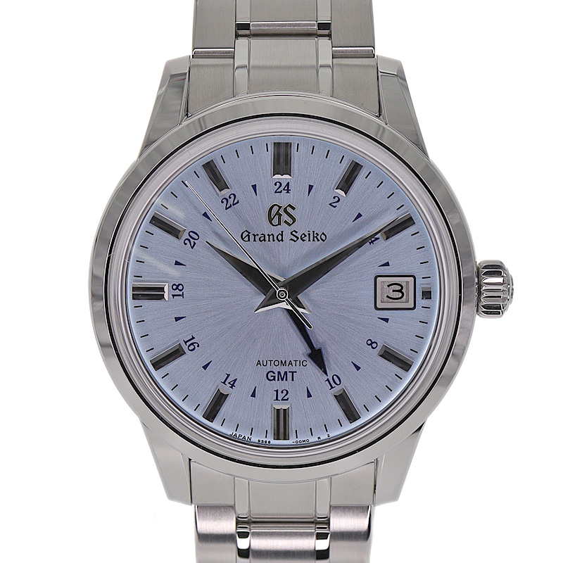 グランドセイコー Grand Seiko SBGM253 9S66-00M0 エレガンスコレクション GMT 25周年記念限定 スカイブルー メンズ 腕時計【中古】