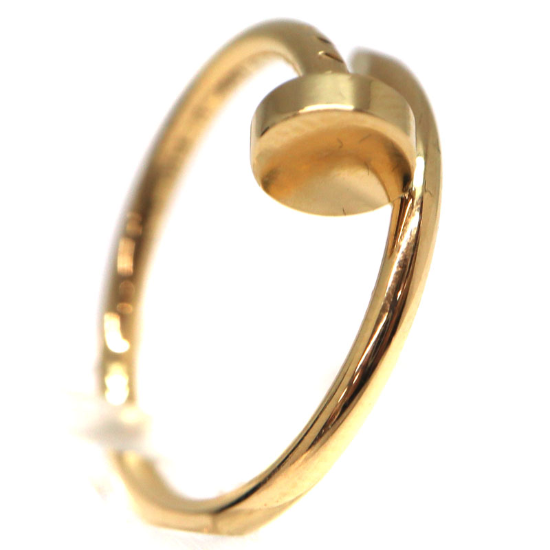 正規品】Cartier ジュスト アンクルリング スモール イエローゴールド