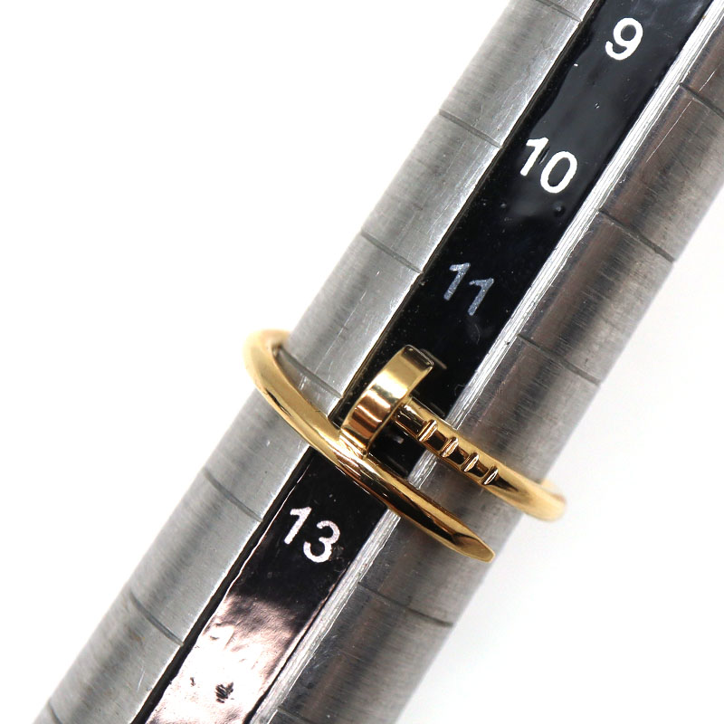 カルティエ ジュストアンクル リング スモール 50 K18YG Au750 カルティエ ジュストアンクル リング スモール 50 K18YG Au750