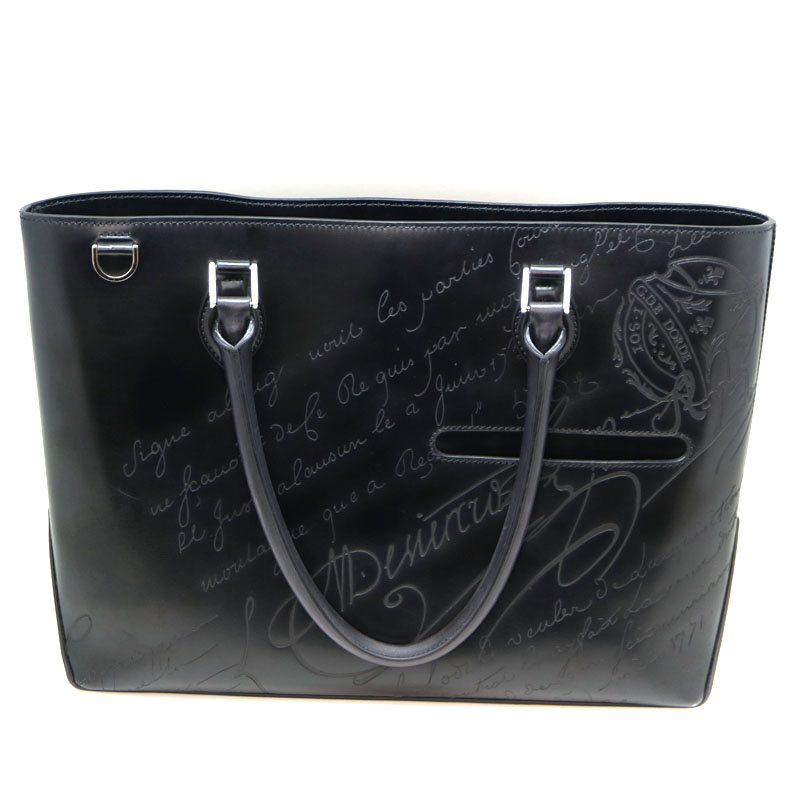 Berluti ベルルッティ トートバッグ 限定モデル Berluti ベルルッティ 超美品 日本限定色 美しいパティーヌ アルパイン