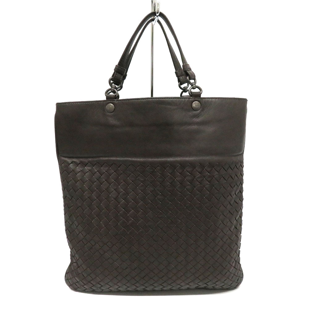 激安先着 BOTTEGA VENETA 233067 トートバッグ レザー ブラウン系 茶色