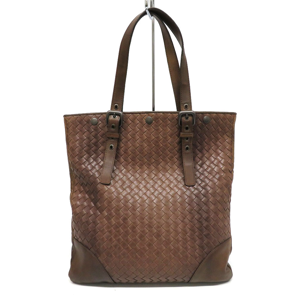 BOTTEGA VENETA ショルダー・トートバッグ ダークブラウン BOTTEGA VENETA（ショルダーバッグ ・ ブラウン/茶色系）のフリマ
