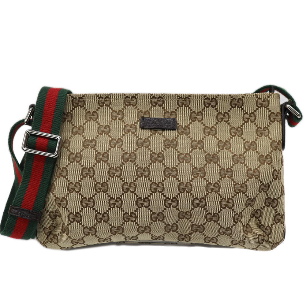 グッチ Gucci 189749 ショルダーバッグ ベージュ【中古】