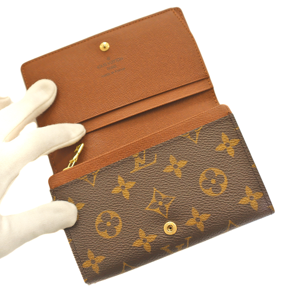 ルイヴィトン 二つ折り財布 M61730 財布 ポルトモネ ビエ トレゾール LOUIS VUITTON ルイヴィトン ポルトモネ ビエ トレゾール 二つ折り財布