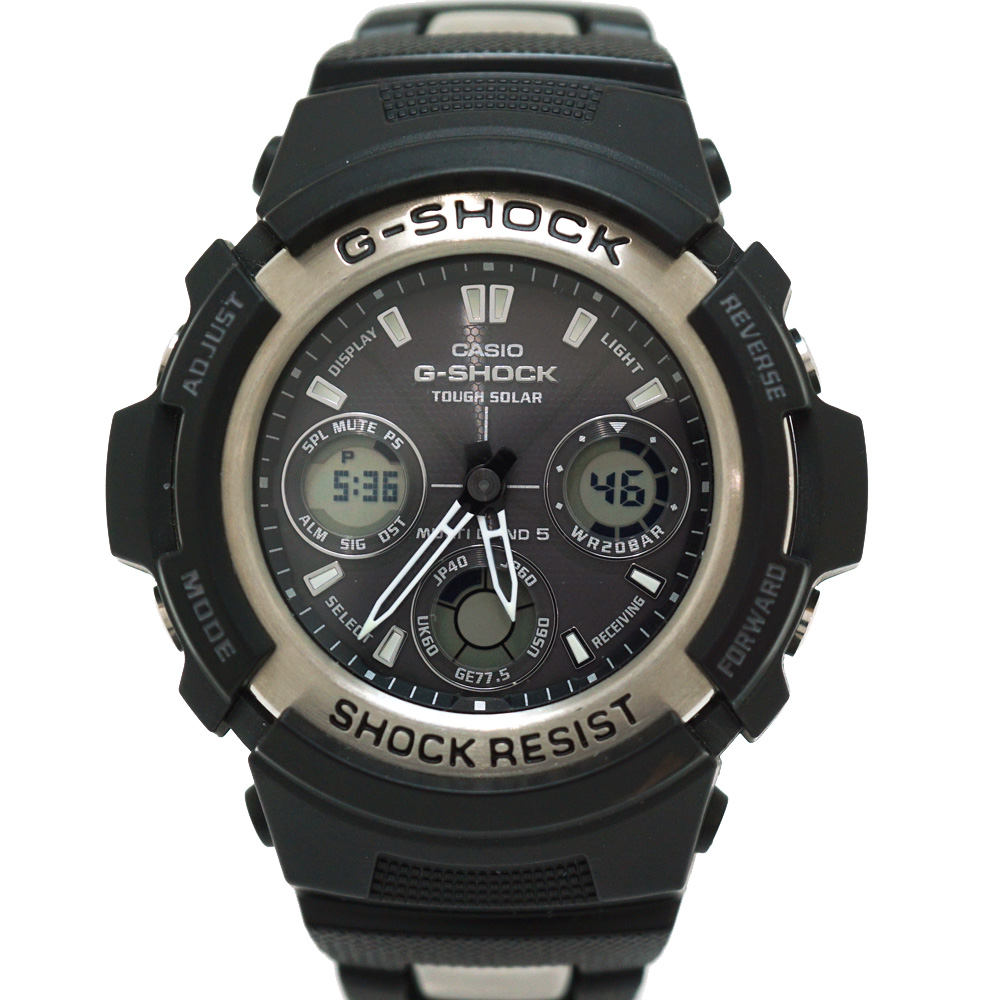 カシオ Casio GAWG-100C G-SHOCK ブラック 腕時計【中古】
