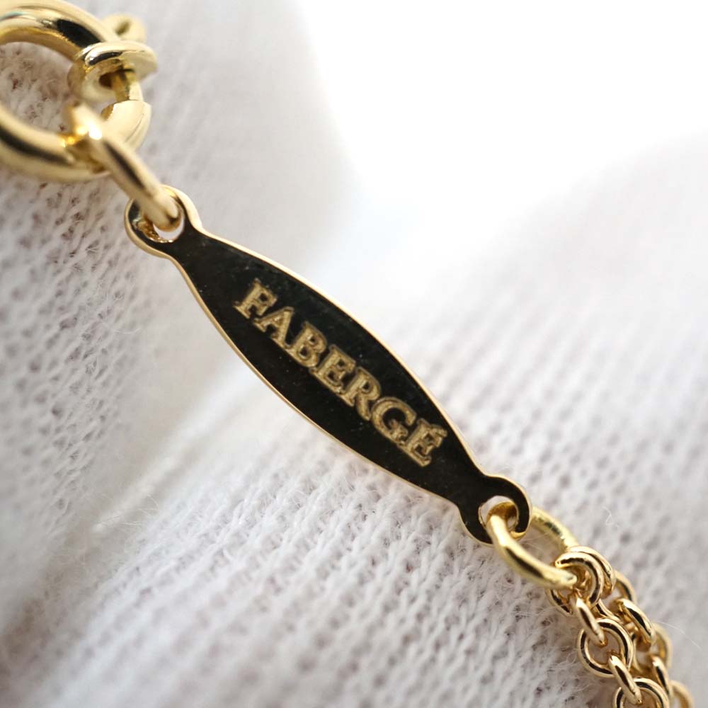 181564円 ファベルジェ エッグ チャーム ネックレス 18Kt (K18YG
