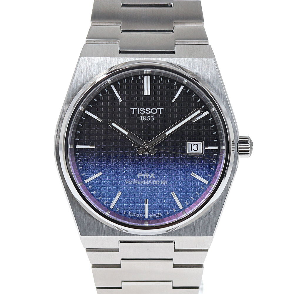 ティソ Tissot T137.407.11.051.01 T137407 PRX パワーマティック ブラックカメレオン 【中古】