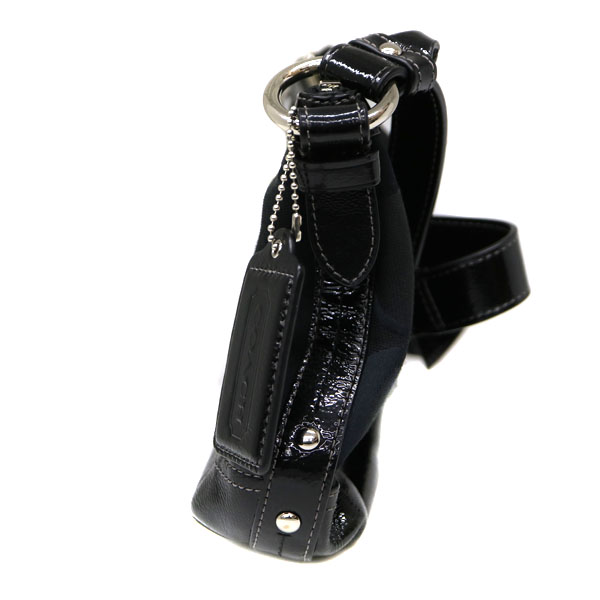 Coach F19731 Park Signature Demi 肩掛け黒