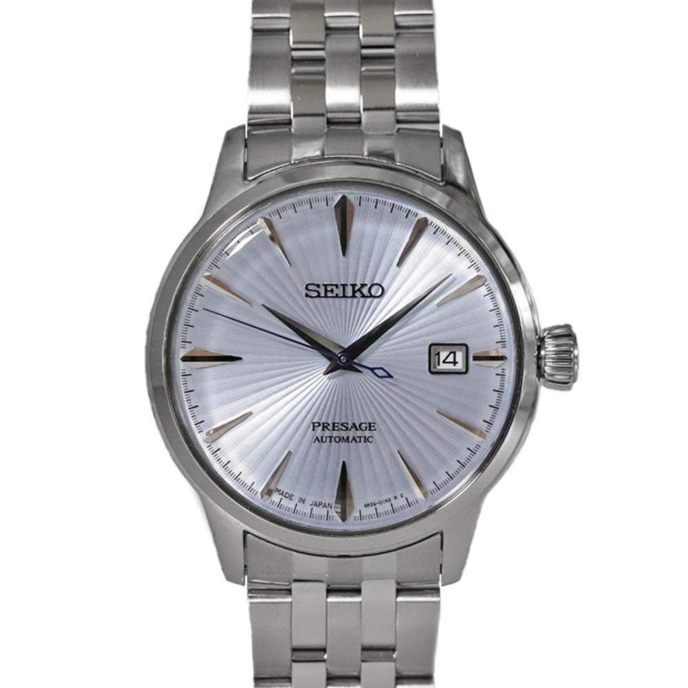 セイコー Seiko SARY161 4R35-01T0 プレザージュ オートマチック ライトブルー メンズ【中古】