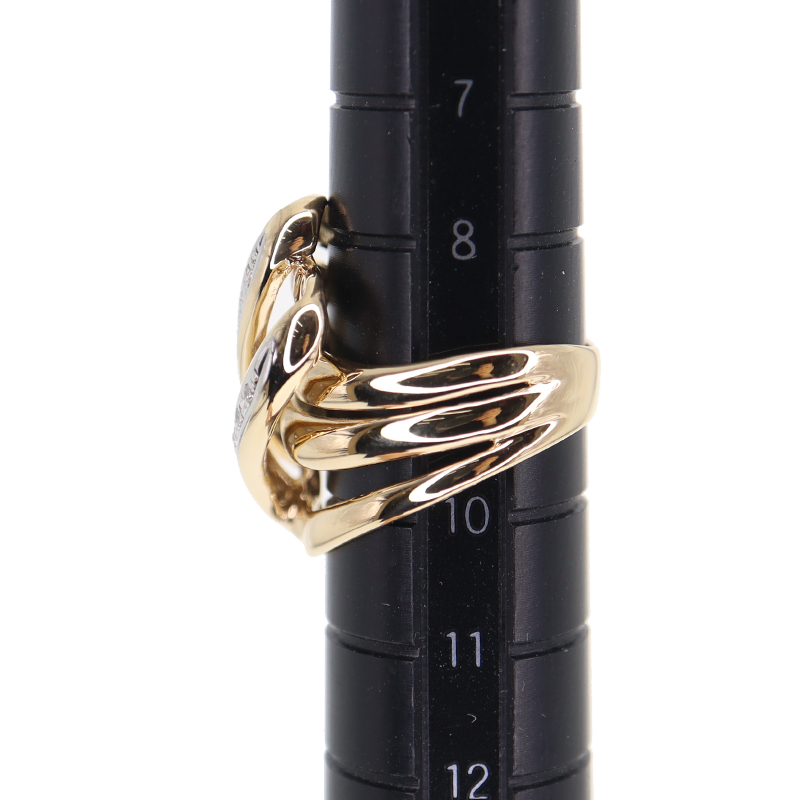 新品磨き済◆シチズン◆Pt900/K18*8号*ダイヤモンドコンビリング 新品磨き済◇シチズン◇Pt900/K18*8号*ダイヤモンドコンビリング