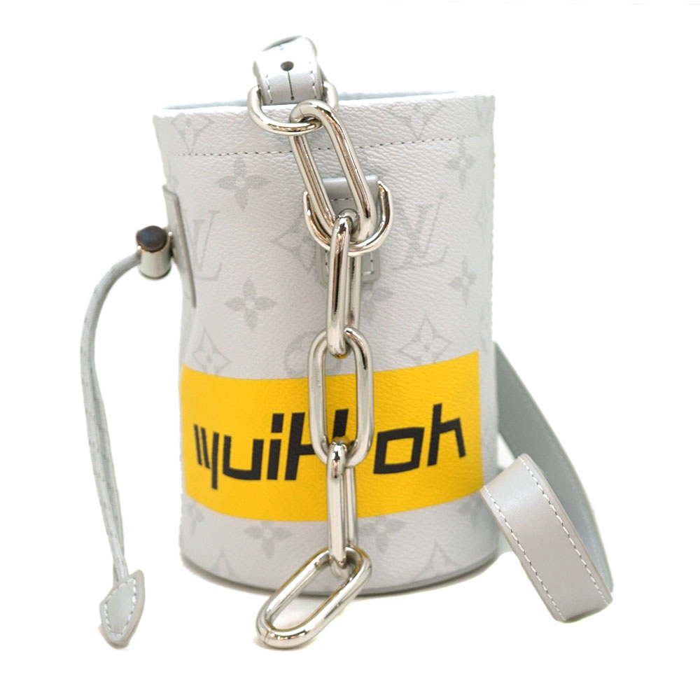ルイ・ヴィトン(LOUIS VUITTON)ルイ・ヴィトン チョークナノバッグ ホワイトモノグラム ショルダーバッグ バッグ メンズ M44631 ｜2101217973472｜【公式】新品中古どちらもブランドの通販ならブランドオフ・オンラインストア| BRAND OFF Online Store