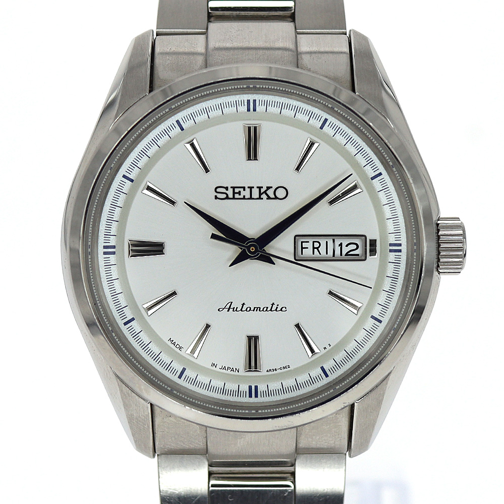 最新入荷 【美品】seiko 4R36-03H0 自動巻腕時計 SARY055