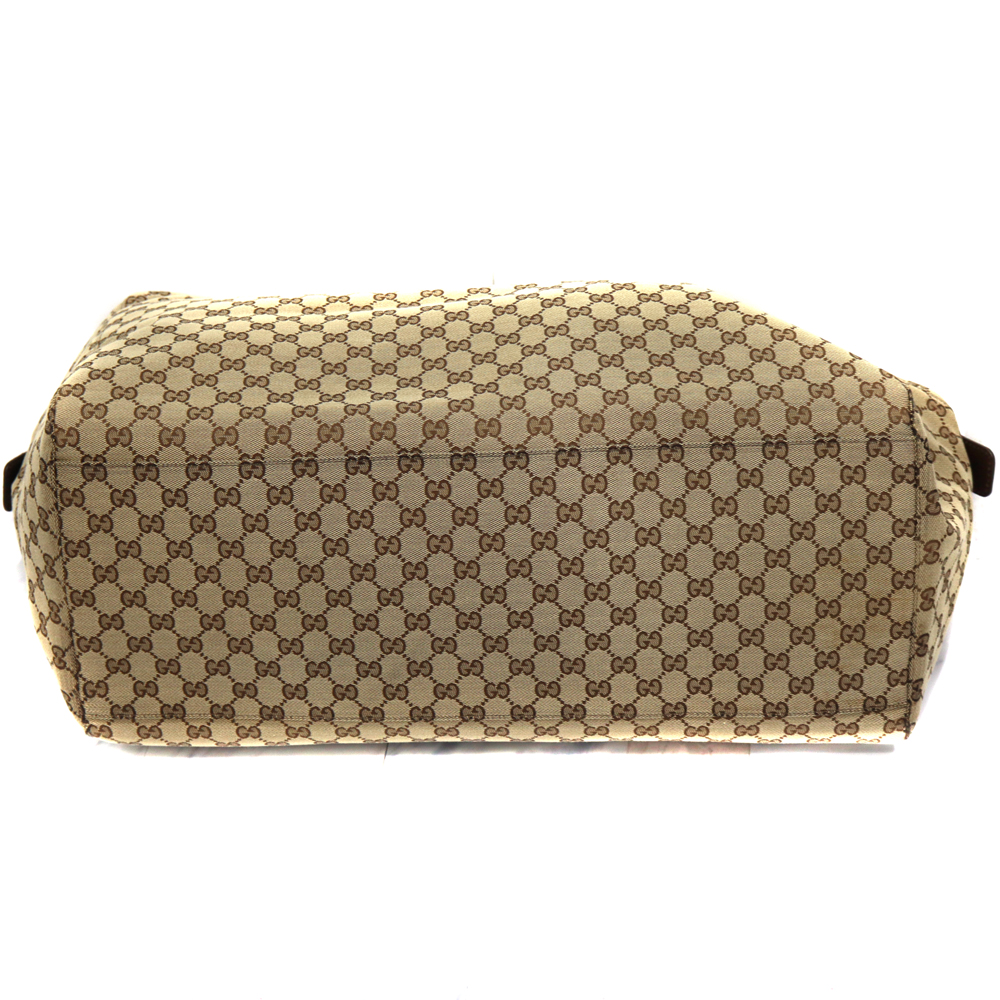 希少　最終価格　美品　GUCCI グッチ　黒　キャンバス　二つ折り　ベージュ 質屋かんてい局オンラインショップ / 茜部店 グッチ GUCCI