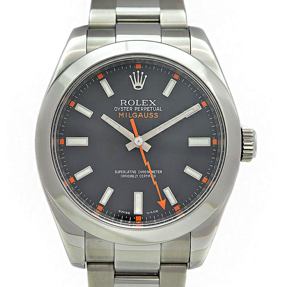 ロレックス Rolex 116400 ミルガウス ブラック 【中古】