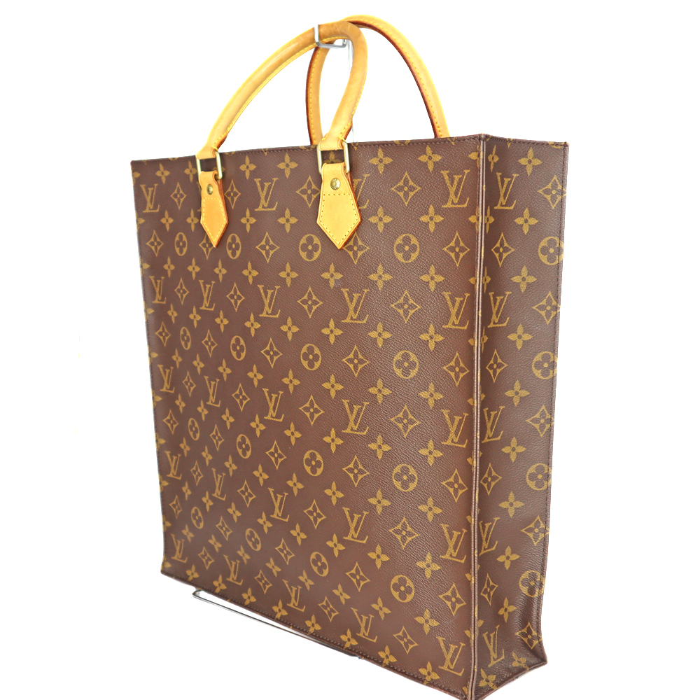 質屋かんてい局オンラインショップ LOUIS VUITTON【ルイヴィトン】M51140 サック・プラ ブラウン 茶系 トートバッグ  モノグラム・キャンバス ゴールド金具 鞄 カバン メンズ レディース ユニセックス ハンドバッグ ブランド【中古】USED-6 質屋かんてい局春日井店  k23-311