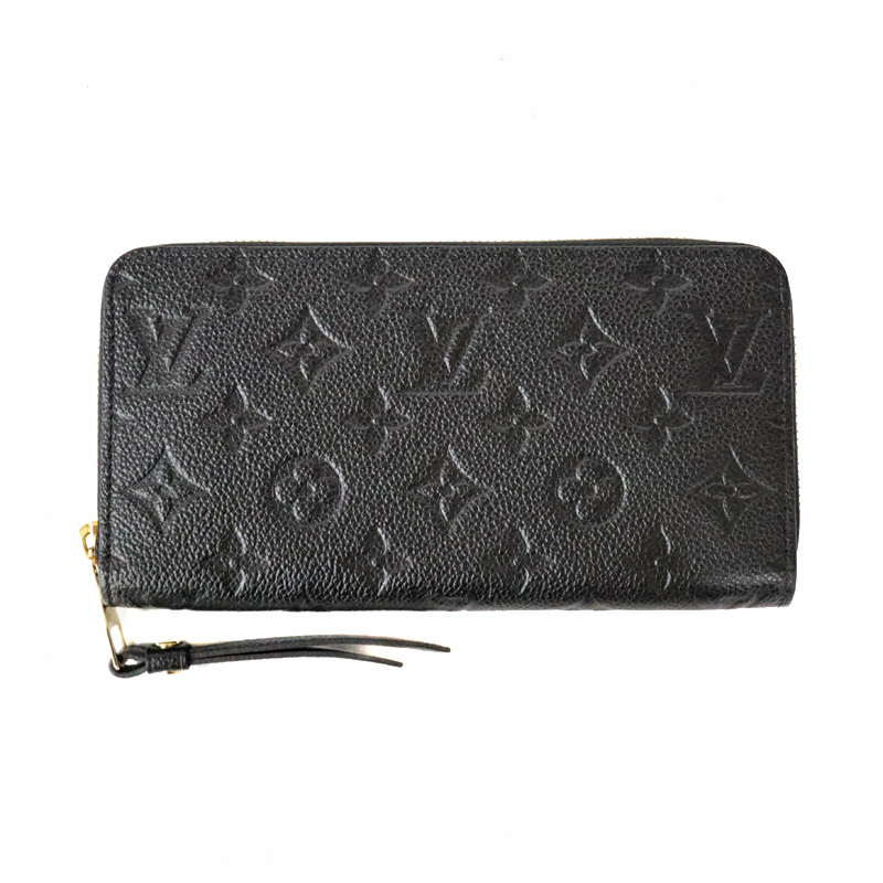 LOUIS VUITTON【ルイヴィトン】 ジッピー・ウォレット　M61864　モノグラム　アンプラント　ブラック系　ノワール　メンズ　レディース　ラウンドファスナー【中古】USED-9　質屋　かんてい局　小牧店　c22-638