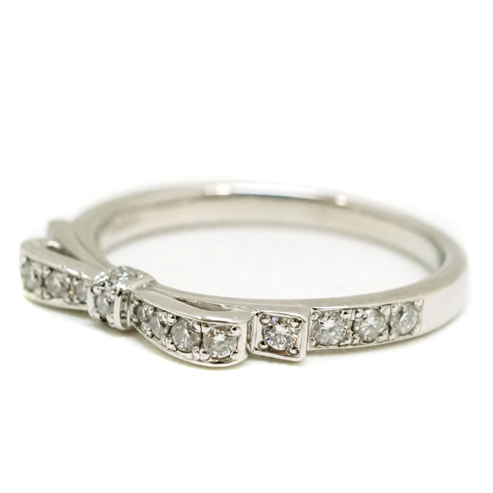 ヴァンドームアオヤマ ハーフエタニティリング 11号 プラチナ ダイヤ