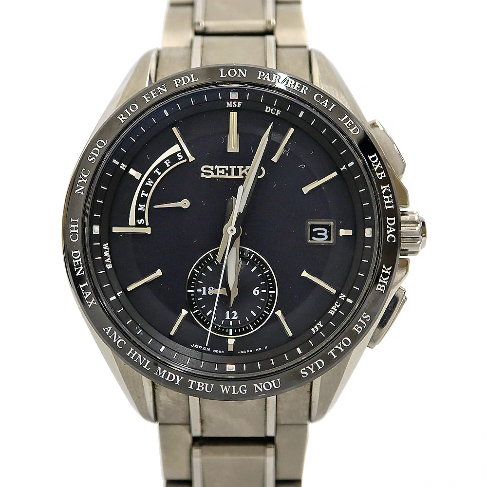 セイコー Seiko SAGA233/8B63-0AA ブライツ ブラック【中古】