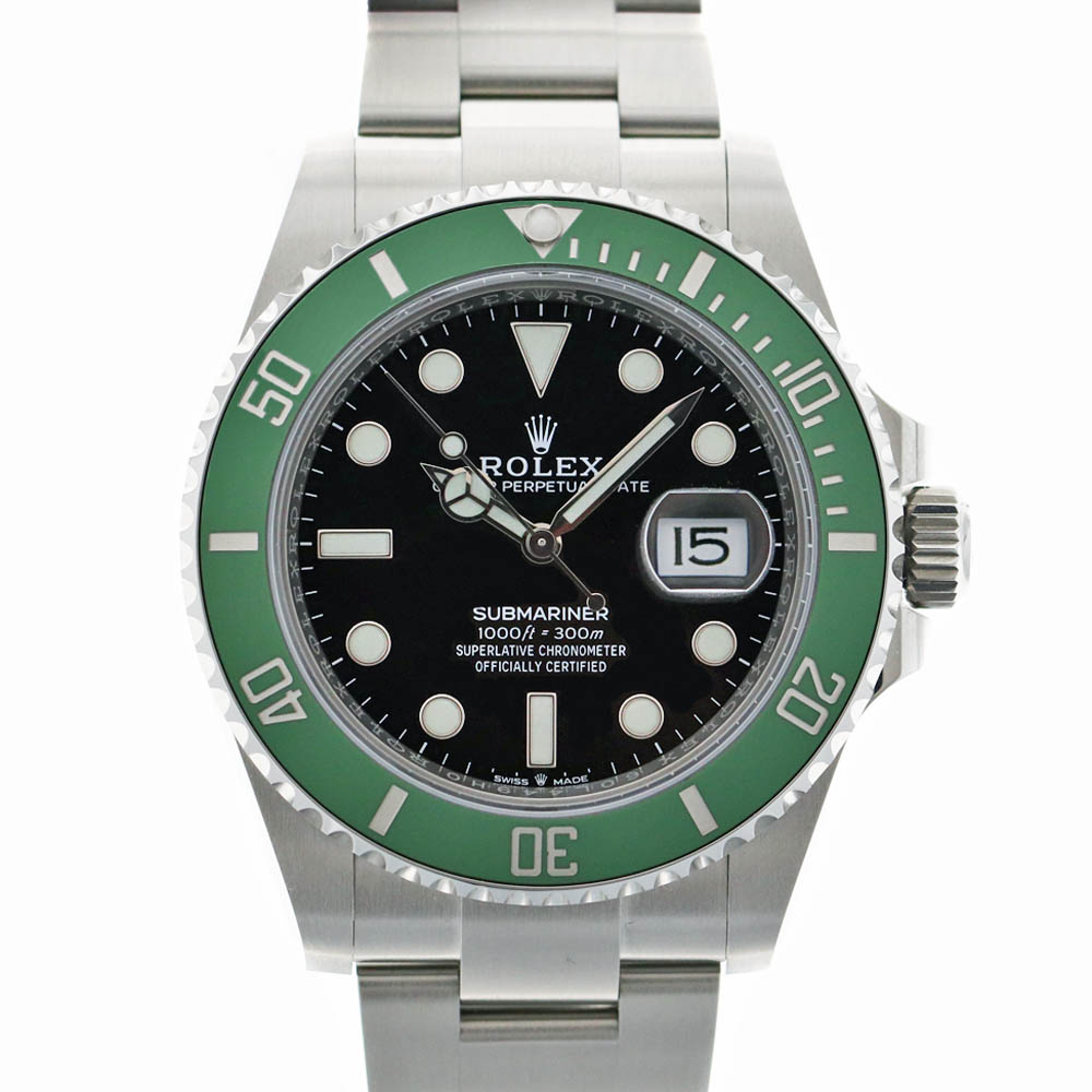 質屋かんてい局オンラインショップ / 細畑店 ロレックス Rolex 126610LV サブマリーナー デイト グリーンサブ ブラック 【中古】