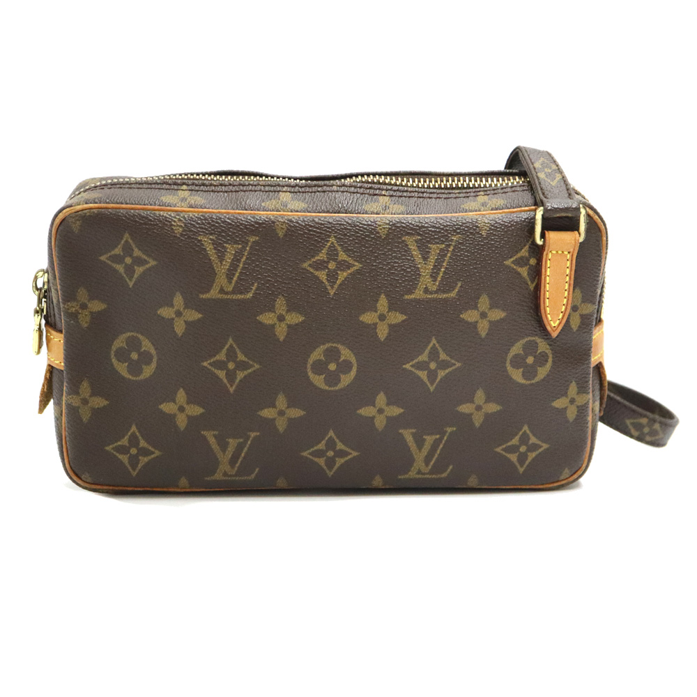 ルイヴィトン Louis vuitton M51828 ポシェット・マルリーバンドリエール ブラウン【中古】