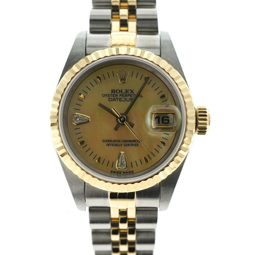 ロレックス Rolex 79173N2BR デイトジャスト コンビ 腕時計 レディース【中古】