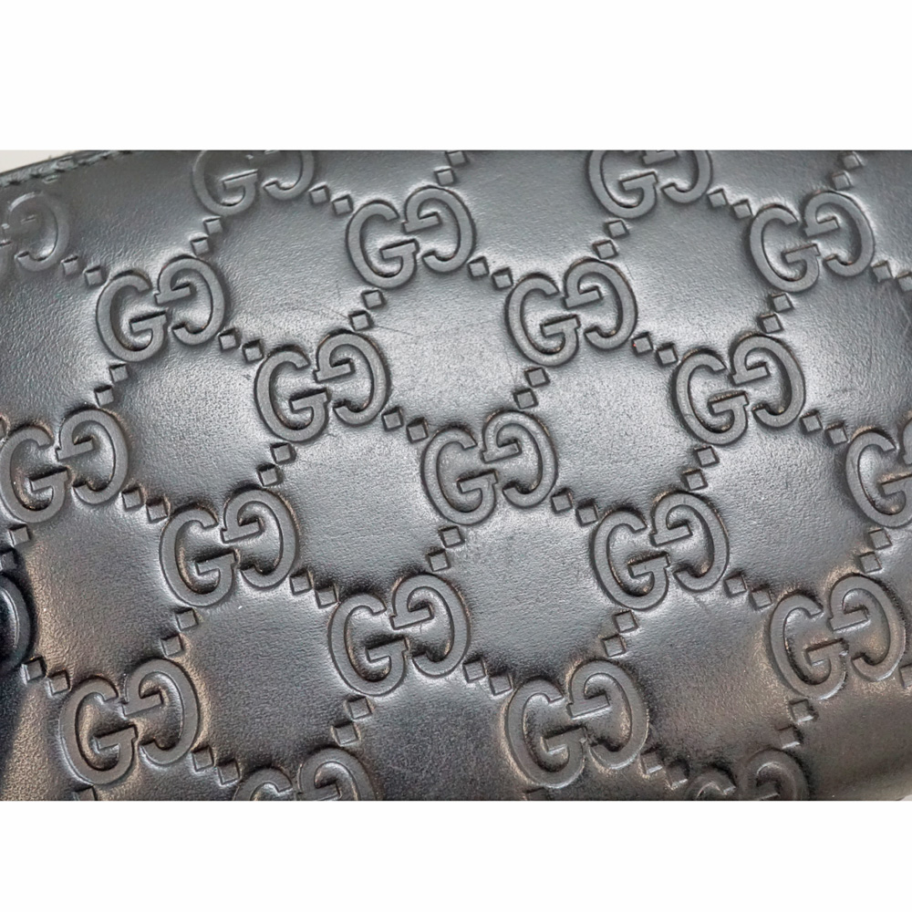 今月まで値下げ！！　GUCCI 大容量長財布　グレー系　ラウンドファスナー　中古 Amazon.co.jp: グッチ財布 GUCCI GG柄マイクログッチシマレザー