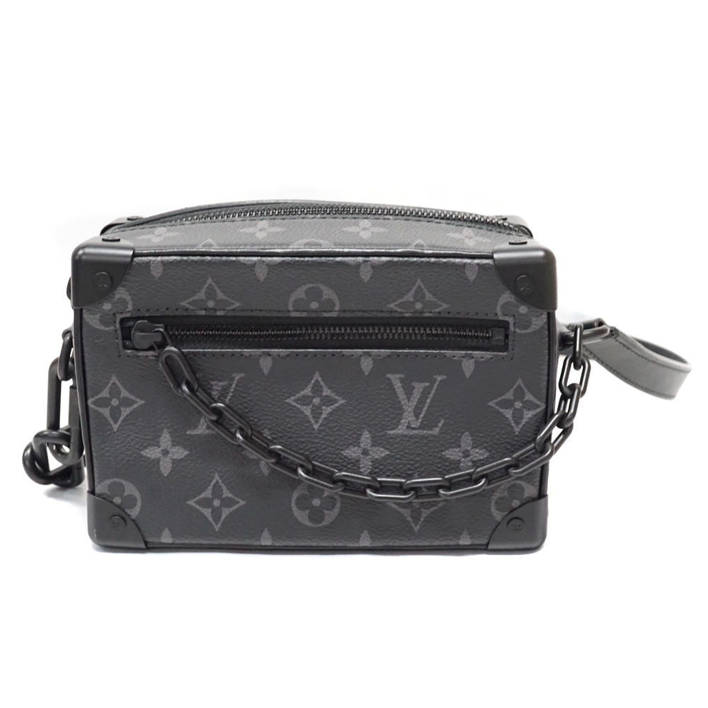 LOUIS VUITTON【ルイ・ヴィトン】M44735　ミニソフト・トランク　 モノグラム・エクリプス　黒/ブラック 灰グレー メンズ　レディース　ユニセックス 鞄 【中古】USED-8 質屋 かんてい局北名古屋店 n23-935