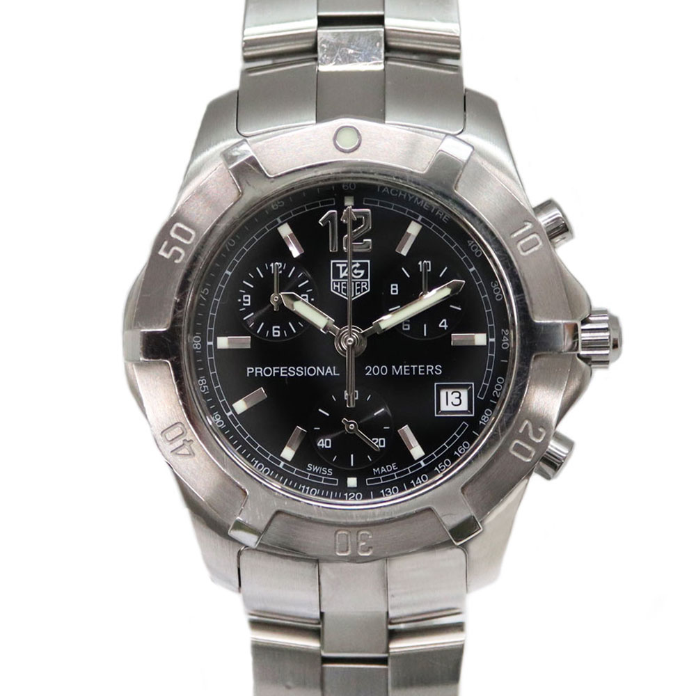 タグホイヤー TagHeuer  CN1110 エクスクルーシブ ブラック文字盤【中古】