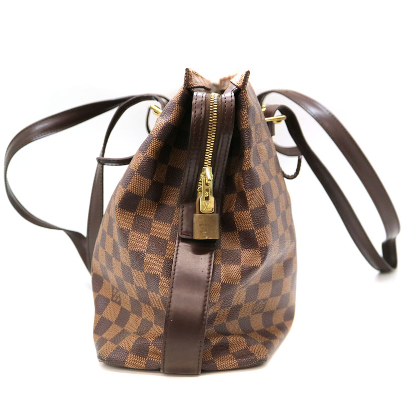 LOUIS VUITTON ルイ・ヴィトン/チェルシー/ダミエ/エベヌ/N51119/TH0***/Aランク/05【中古】 ルイ ヴィトン ダミエ チェルシー エベヌ N51119 ダミエキャンバス