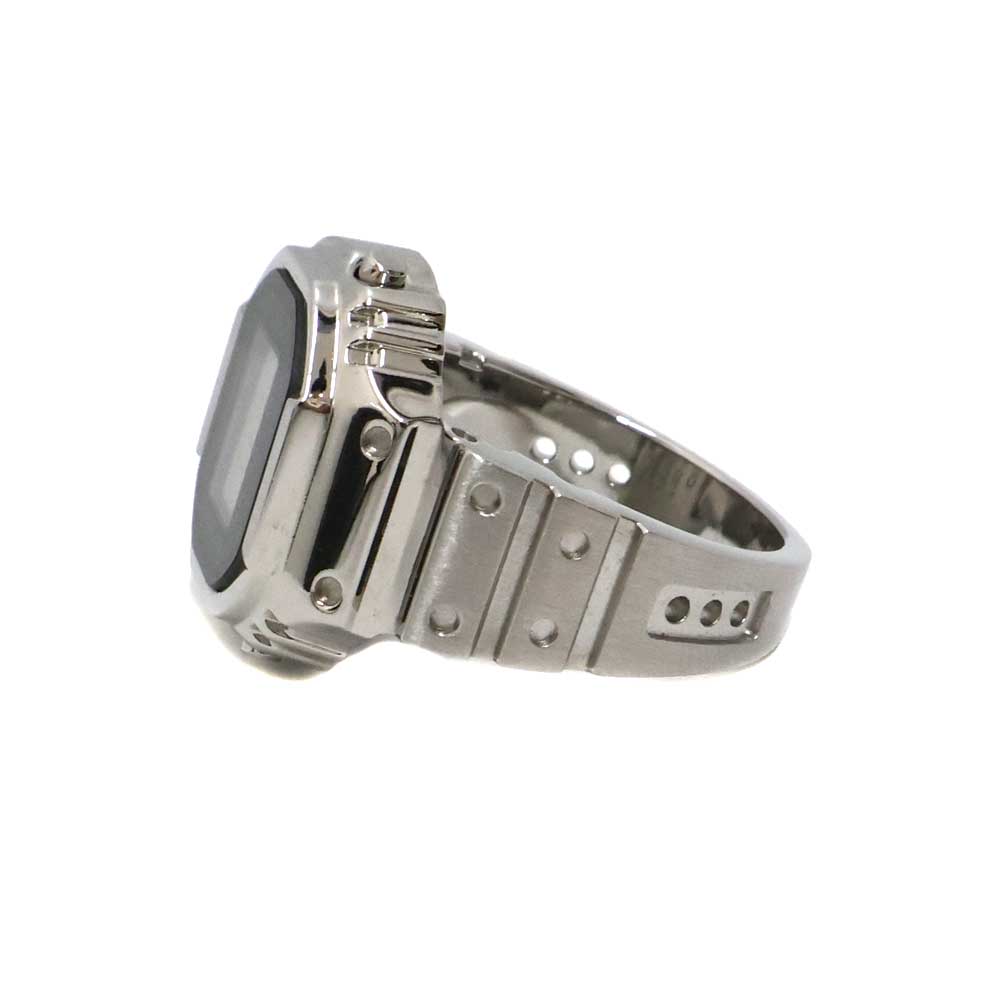 未使用　新品　CASIO CRW-001-1JR リングウオッチ　シルバー カシオ その他（CASIO） CRW-001-1JR【リングウォッチ】 | 【公式