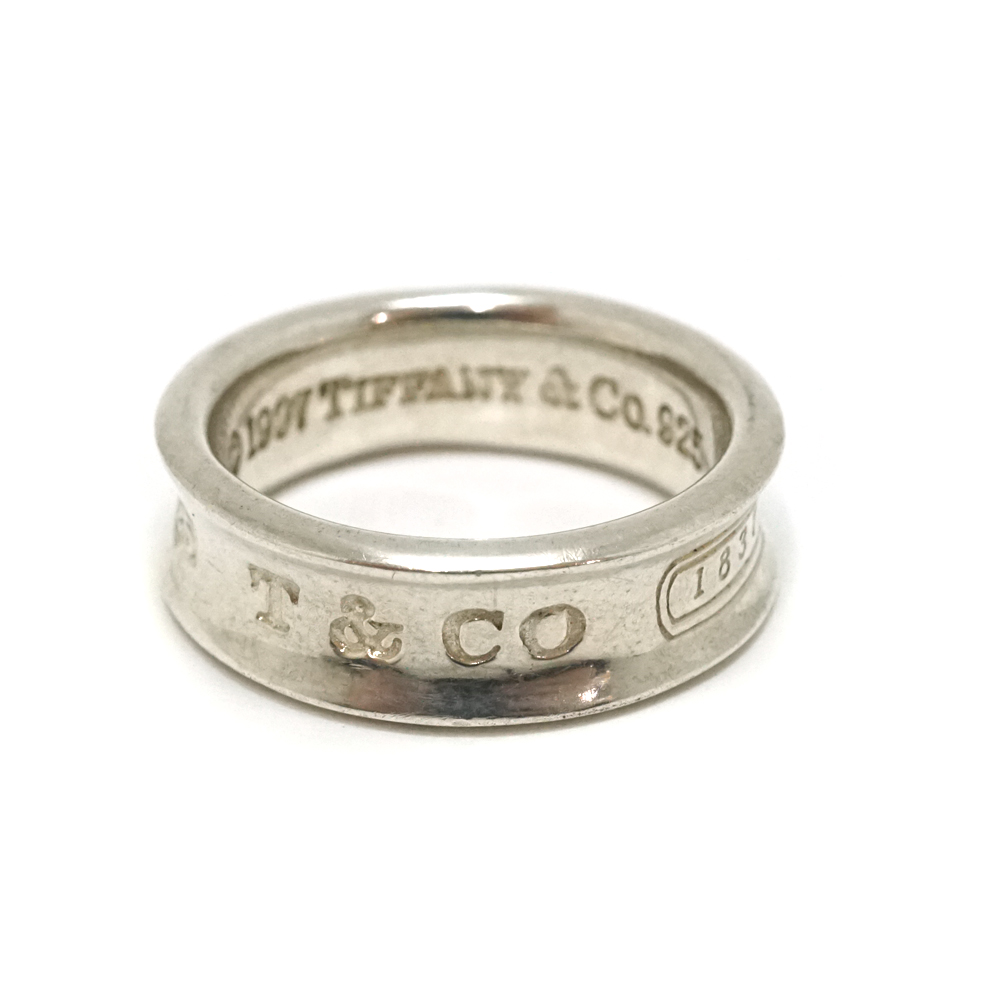 ティファニー Tiffany&co. 1837 ナローリング SV925 指輪【中古】