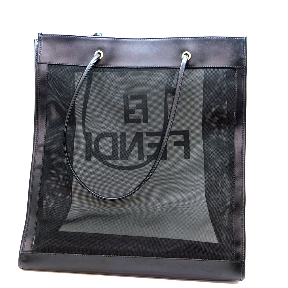 Fendi ブラックキャンバスバッグ 質屋かんてい局オンラインショップ / 茜部店 フェンディ Fendi