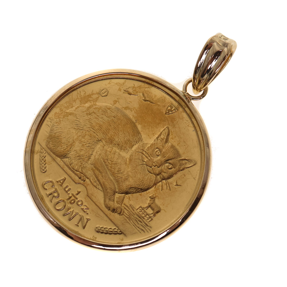 質屋かんてい局オンラインショップ / 小牧店 K24/K18 24金/18金 マン島